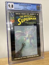 Adventures Of Superman #500 (1993) CGC 9.8 1st Steel & Superboy Collector Edt picture