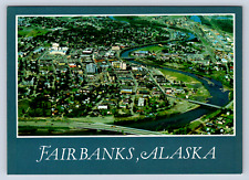 Vintage Postcard Fairbanks Alaska Golden Heart picture