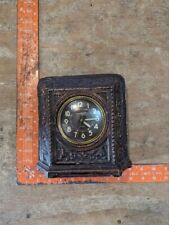 Antique General Electric Clock Alarm Case Clock GE Carved Style Ornate 1940-1950 picture