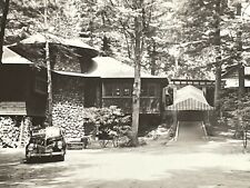 G5 Photograph Inn At Lake Champlain 1941 Old Cars Picturesque Motel   picture