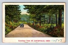 St Louisville OH-Ohio, General Countryside Greetings, Vintage PC c1935 Postcard picture