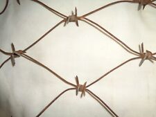 Antique Barbed Wire, #1239 B, DODGE & WASHBURN BARBED NET FENCE picture