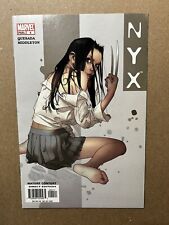 NYX #4 (2004) - 1ST X-23 COVER/ 2ND APPEARANCE - High Grade picture