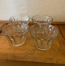 Vintage 1930s Set of 4 Glass Jell-Well Molds picture