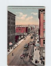 Postcard Pike Street East from Second Avenue Seattle Washington USA picture