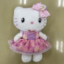 USJ Hello Kitty Plush 8.5” Pink Flower Dress picture