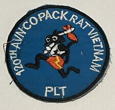 US Army 120th Aviation Company PACK RAT Platoon Vietnam War Patch picture