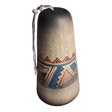 Native American Indigenous Ceramic Hand Made/Hand Painted Bell picture