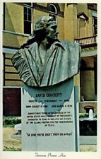 Monument to David Crockett Tennessee Pioneer Hero Trenton TN picture