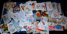Great Lot  85  Vintage Greeting Cards  Many  Baby  Themes picture