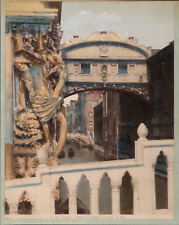 Italy, Venice, Bridge of Sighs and Noah's Group Tirage vintage print, Ti  picture