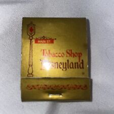 Vintage Disneyland Tobacco Shop Matchbook - Full & Unstruck picture