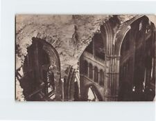 Postcard La cathédrale Intérieure de la voûte Reims France picture