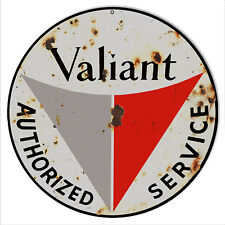 Reproduction Valiant Service Sign 14 Round picture