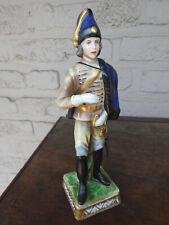Vintage napoleon soldier general figurine statue porcelain picture