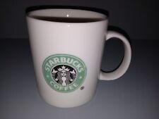 Starbucks Mug 2001 White Green Logo Sirens Mermaid picture