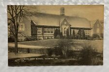Hatboro High School PA Pennsylvania Vintage Antique Unused Postcard picture