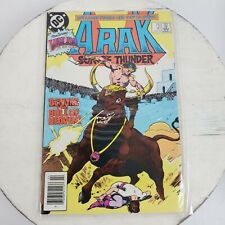 Vintage Arak Surge Thunder DC Comic Book 41 Sealed 1985 Valda the Iron Maiden picture