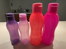Tupperware Eco Reusable water bottle set of 4. (Two 16oz. , Two 34oz.) picture