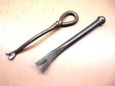 Two (2) Vintage Hand Forged Small 7