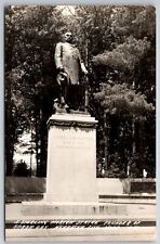 Nebraska City NE~J Morton Memorial Statue~Arbor Day Founder~1940s RPPC picture