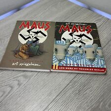 Maus I & Maus II: Two volume set: A Survivor's Tale by Art Spiegelman WWII PB picture