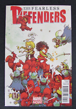Fearless Defenders #1 (2013) Skottie Young Variant NM 9.4  ZL506 picture