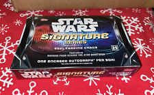2021 Topps Star Wars Signature Series HOBBY BOX SEALED 1 Encased AUTO Per Box picture