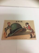Knox The Hatter’s Victorian Trade Card picture