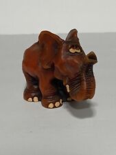 Elephant Candle Factory Wax Sculpted Candle Figurine Collectible Never Used picture