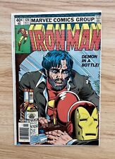 Iron Man #128 Newsstand Variant Marvel 1979 Tony Stark Alcoholism Cover picture