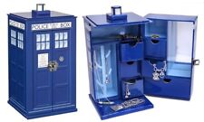 Doctor Who Tardis Jewelry Box w/6 Drawers, Ring Hanger & Mirror Heavy Cardboard picture