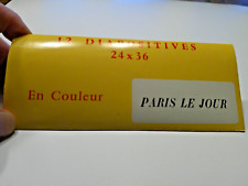 Paris France 12 Vintage KODAK Color Slides  Diapositives Paris Le Jour picture