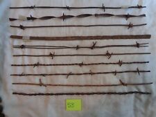 Antique Barbed Wire, 10 DIFFERENT PIECES, Excellent starter bundle , Bdl #53 picture