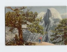 Postcard Half Dome in Yosemite National Park California USA picture