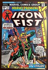 Marvel Premiere #16 VF+ 8.5 2nd App Iron Fist MARVEL 1974 picture