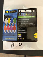 BULBRITE LED/C9C LED C9 Clear Bulbs - 25 Bulbs picture
