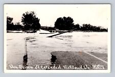 Richland WA-Washington RPPC, Von Geisen St Extended, Antique Vintage Postcard picture