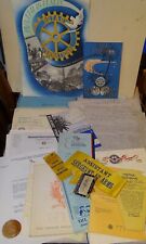1937 Europe & Rotary Convention Nice France Trip - Hand Written Diary,Books,etc picture