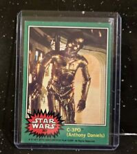Vintage Topps Star Wars Green Series #207 C-3P0 picture