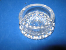 KING GLASS NOONDAY SUN PATTERN GLASS OPEN SALT CELLAR, LATE 1880's / RARE picture