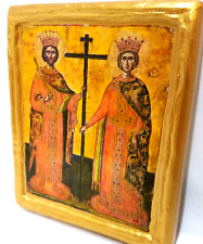 Saint Constantine and Saint Helen ΑΓΙΟΙ ΚΩΝΣΤΑΝΤΙΝΟΣ Κ ΕΛΕΝΗ Orthodox Greek Icon picture