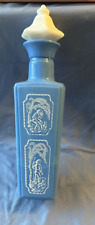 Vintage 1965 JIM BEAM MCM  Milkglass Whiskey Decanter W/ Tennessee Stamp picture