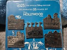 Disney D23-Exclusive Hollywood Studios 35th Anniversary Pin Set LE 1000 - NEW picture