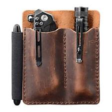 EDC Leather Pocket Organizer, Pocket Slip, Pocket Pouch, EDC Carrier, w/Pen Loop picture