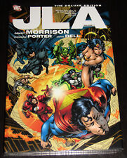 JLA: The Deluxe Edition Vol 1 Hardcover. HC. Grant Morrison, Howard Porter. 2008 picture