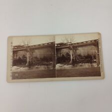 Antique D.S. Camp City Of Harford 1878 Train Wreck Stereoview #12 picture