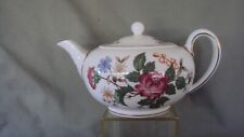 Wedgwood 'Charnwood' 2 CUP TEAPOT Bone China Made in England #3984 FLORAL picture