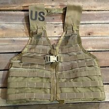 USGI Military FLC Fighting Load Carrier Tactical MOLLE Vest COYOTE BROWN EXC picture