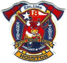 Houston Fire Department Station 18 Patch Texas TX picture